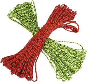 Camping Essential: 2pcs 5mm Core Fade-Resistant Life Rope for Hiking Outdoor Activities