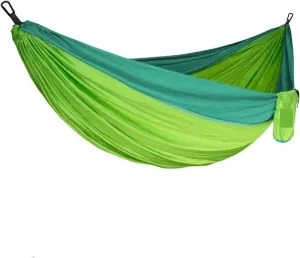 Camping Hammock Portable Nylon Parachute Fabric Single and Double Size Outdoor Camping Hiking Garden Hammock