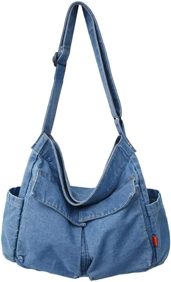 Canvas Messenger Vintage Bag Letter Pattern Crossbody Bag Emo Goth Shoulder Satchels Y2K Harajuku Bag Grunge Handbag