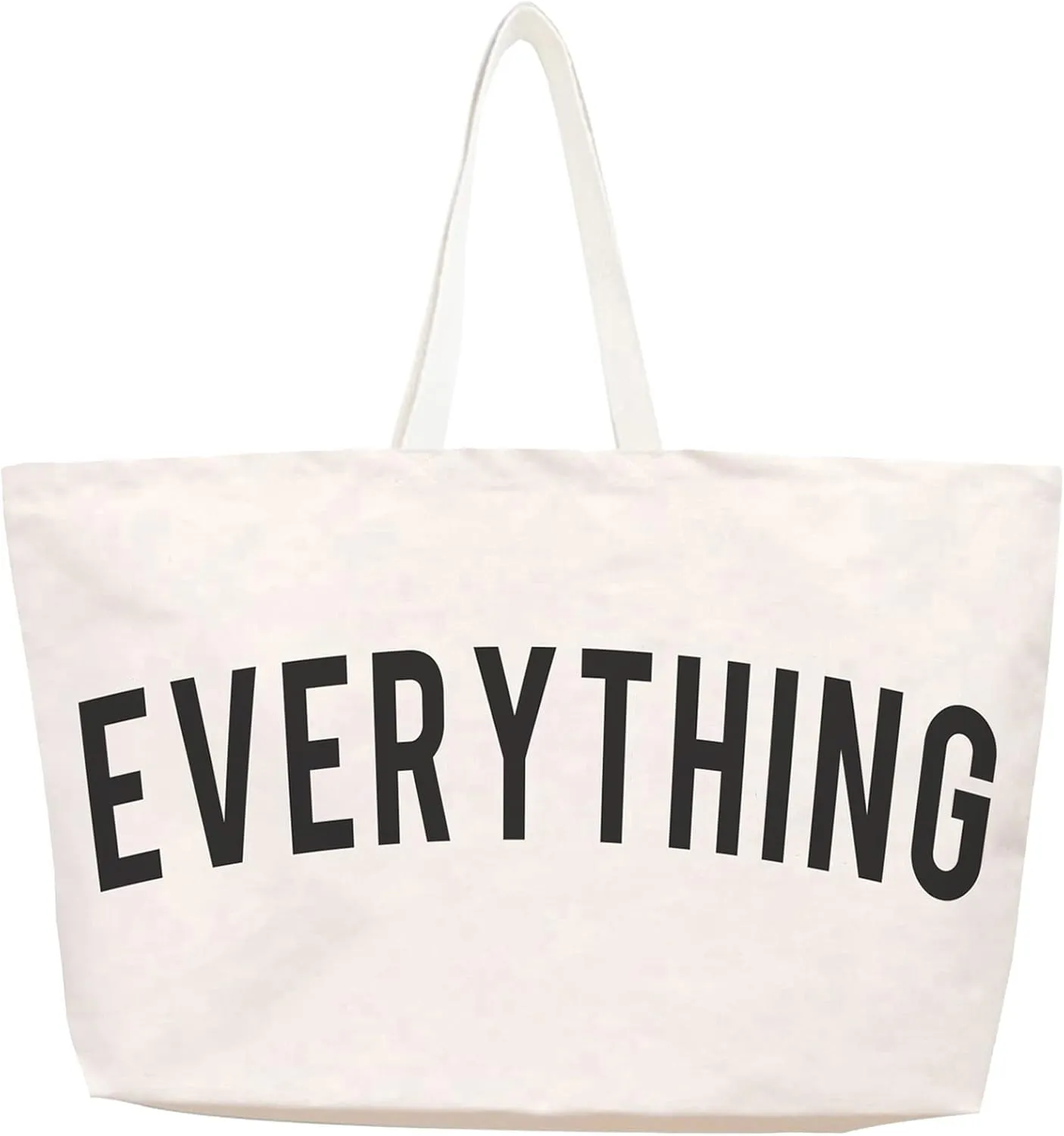 Canvas Tote Bag - Extra Large Shopping Beach Totes Bags Reusable Big Grocery Bag 28" x 8" x 16"