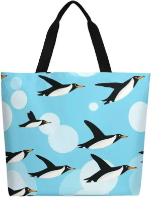 Canvas Tote Bag Large Women Casual Shoulder Bag Handbag Reusable Beach Shopping Grocery Bag For Outdoors