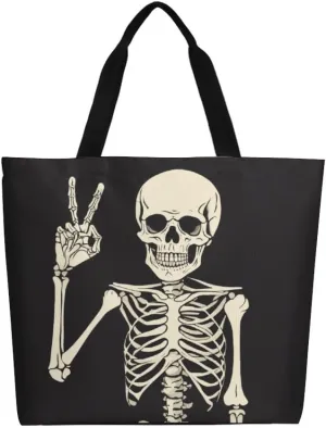 Canvas Tote Bag Large Women Casual Shoulder Bag Handbag Reusable Beach Shopping Grocery Bag For Outdoors