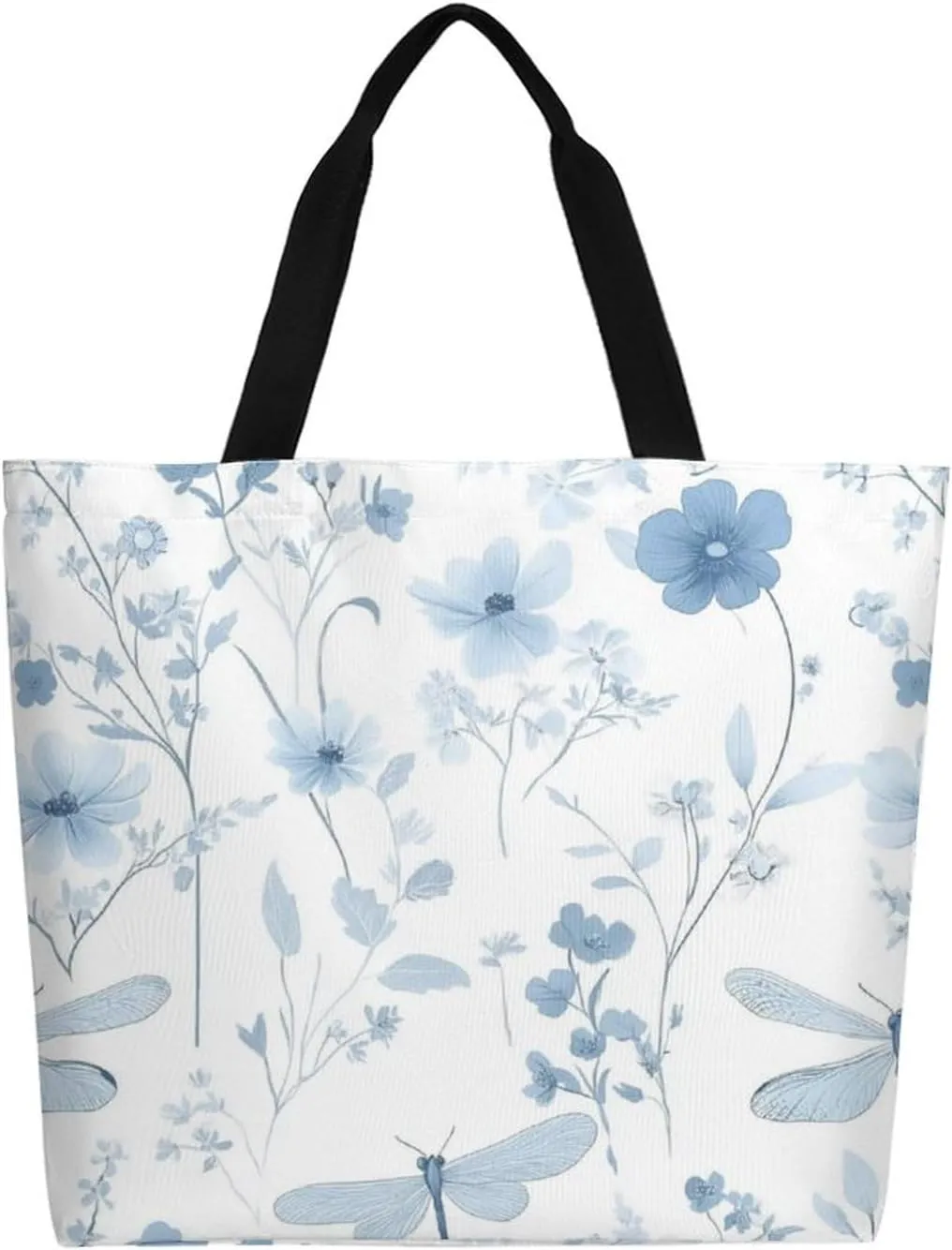 Canvas Tote Bag Large Women Casual Shoulder Bag Handbag Reusable Beach Shopping Grocery Bag For Outdoors