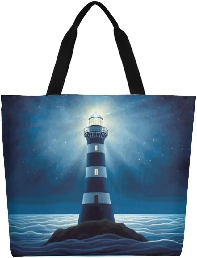 Canvas Tote Bag Large Women Casual Shoulder Bag Handbag Reusable Beach Shopping Grocery Bag For Outdoors