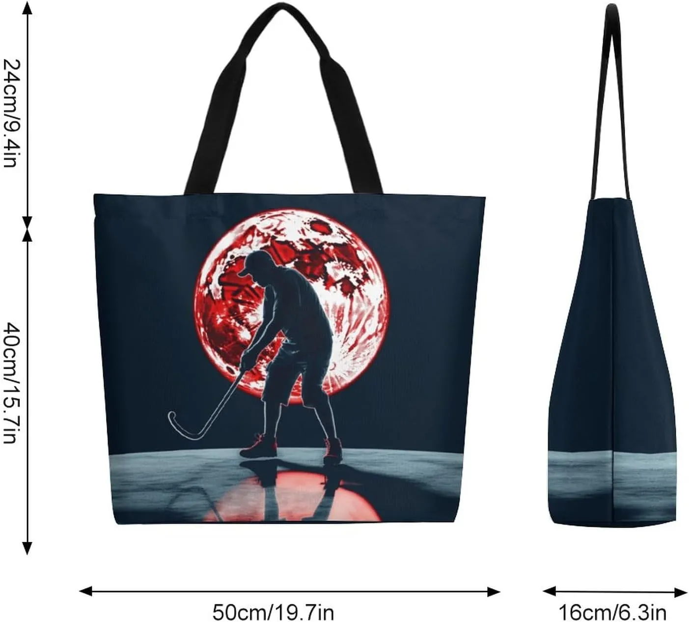 Canvas Tote Bag Large Women Casual Shoulder Bag Handbag Reusable Beach Shopping Grocery Bag For Outdoors