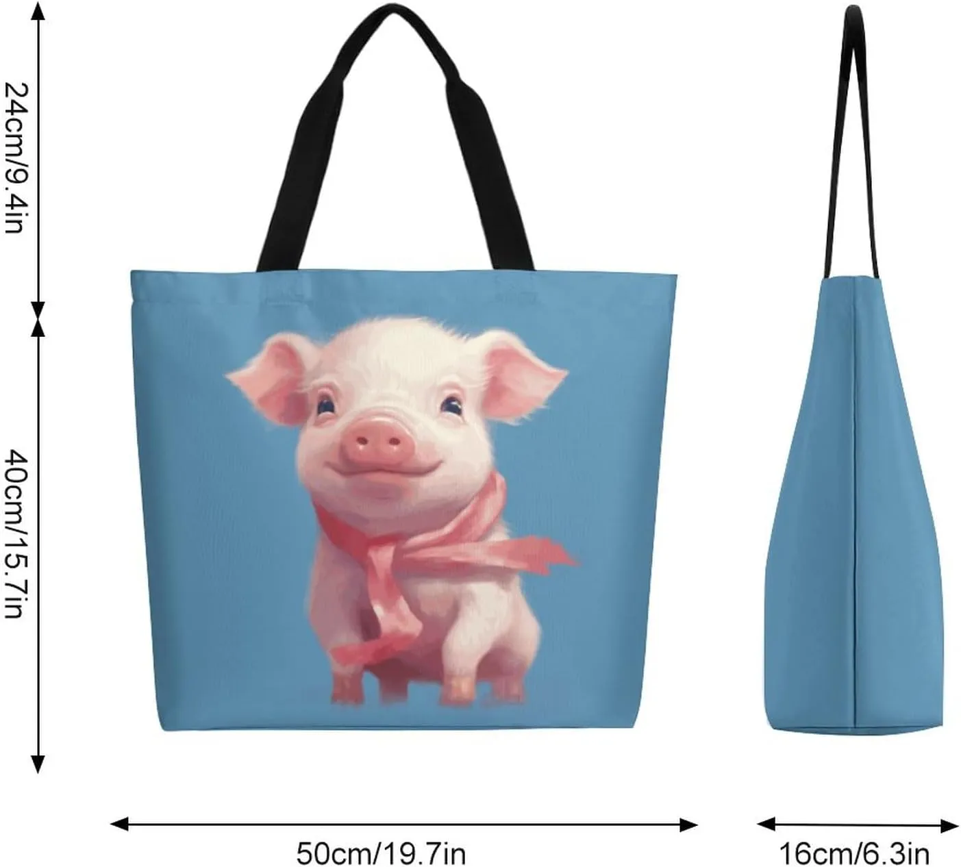 Canvas Tote Bag Large Women Casual Shoulder Bag Handbag Reusable Beach Shopping Grocery Bag For Outdoors