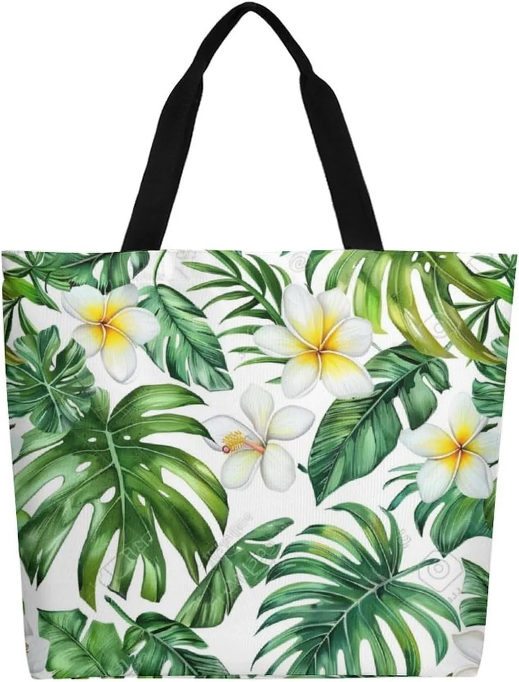 Canvas Tote Bag Large Women Casual Shoulder Bag Handbag Reusable Beach Shopping Grocery Bag For Outdoors
