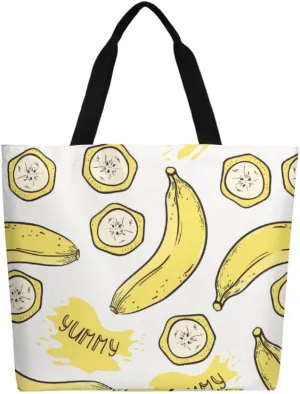 Canvas Tote Bag Large Women Casual Shoulder Bag Handbag Reusable Beach Shopping Grocery Bag For Outdoors