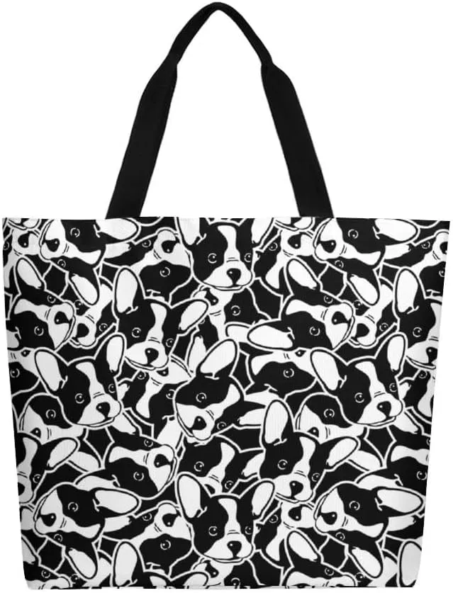 Canvas Tote Bag Large Women Casual Shoulder Bag Handbag Reusable Beach Shopping Grocery Bag For Outdoors