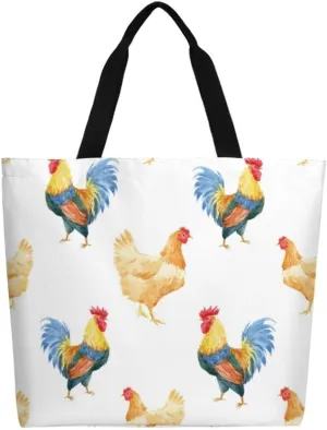 Canvas Tote Bag Large Women Casual Shoulder Bag Handbag Reusable Beach Shopping Grocery Bag For Outdoors