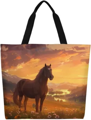 Canvas Tote Bag Large Women Casual Shoulder Bag Handbag Reusable Beach Shopping Grocery Bag For Outdoors