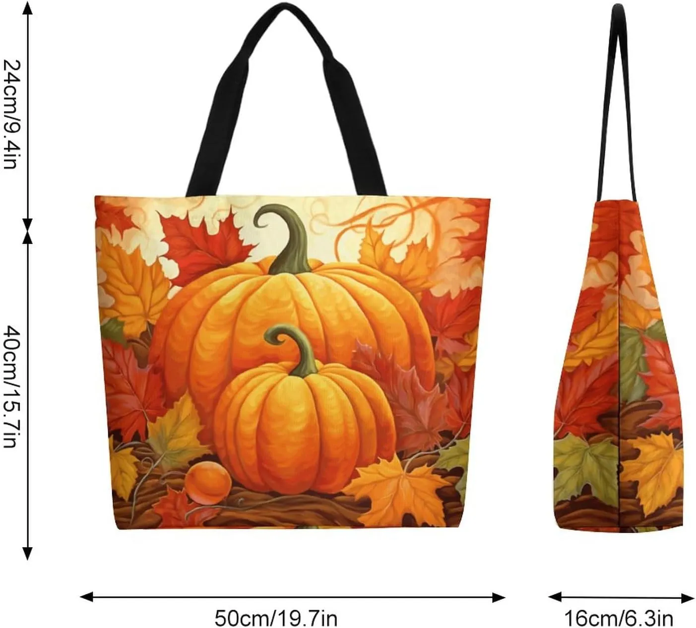 Canvas Tote Bag Large Women Casual Shoulder Bag Handbag Reusable Beach Shopping Grocery Bag For Outdoors