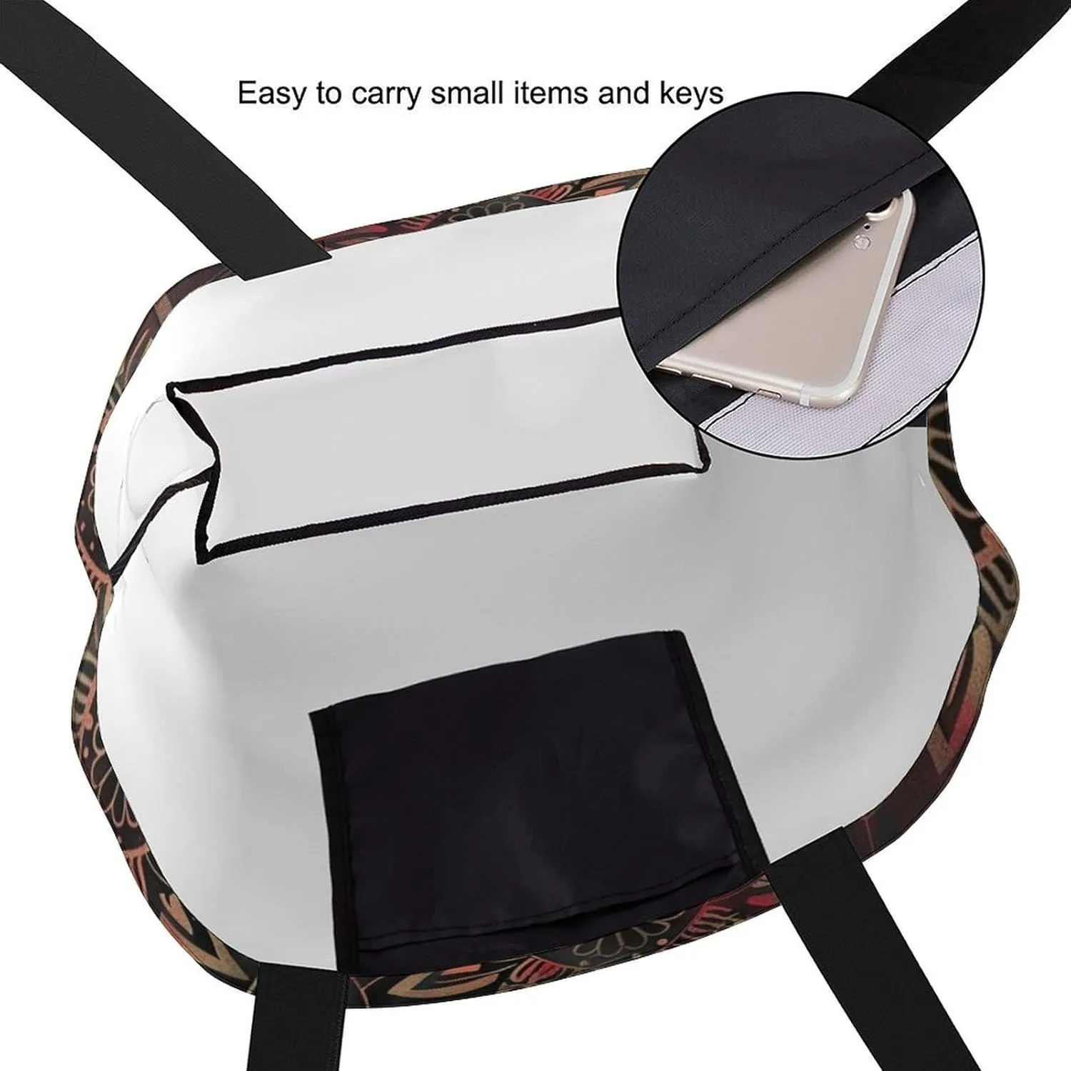 Canvas Tote Bag Large Women Casual Shoulder Bag Handbag Reusable Beach Shopping Grocery Bag For Outdoors