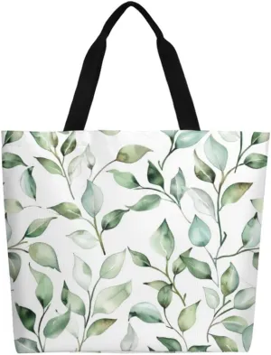 Canvas Tote Bag Large Women Casual Shoulder Bag Handbag Reusable Beach Shopping Grocery Bag For Outdoors