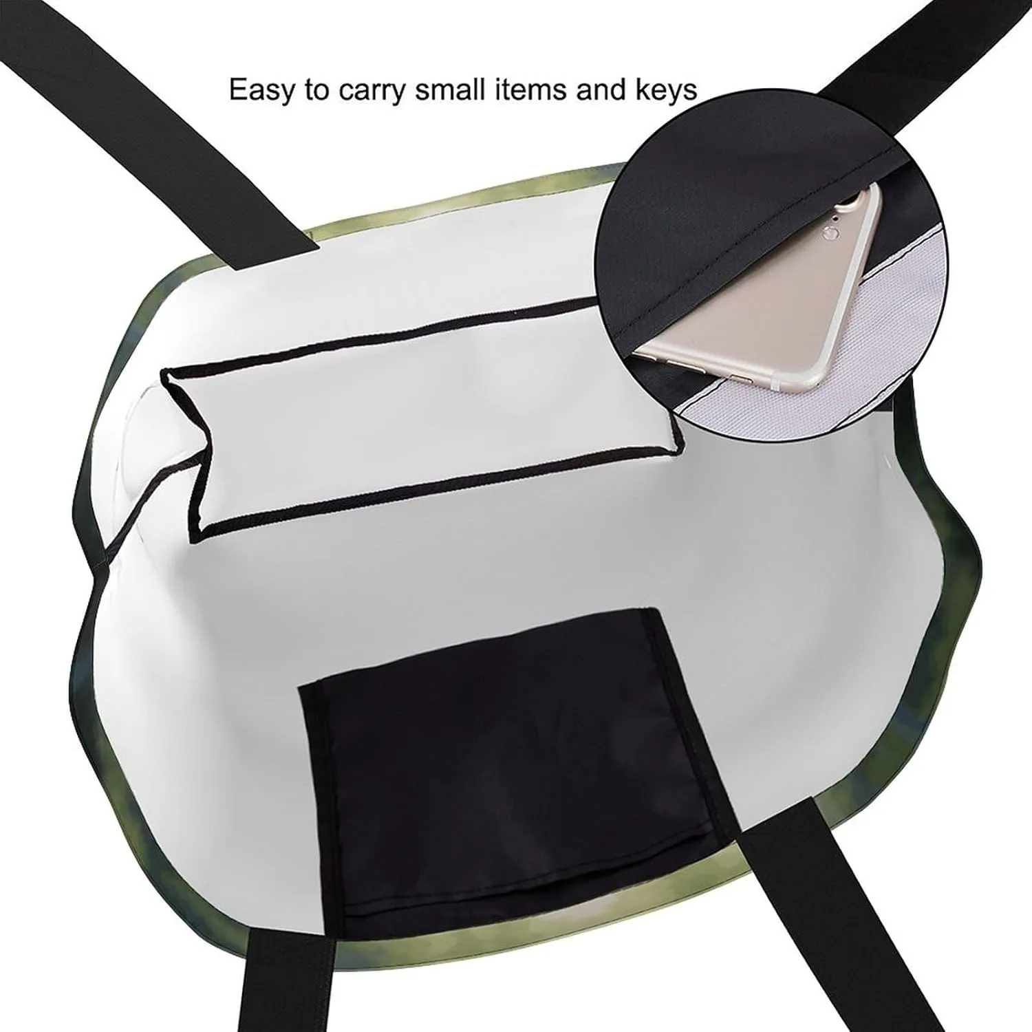 Canvas Tote Bag Large Women Casual Shoulder Bag Handbag Reusable Beach Shopping Grocery Bag For Outdoors