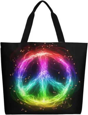 Canvas Tote Bag Large Women Casual Shoulder Bag Handbag Reusable Beach Shopping Grocery Bag For Outdoors