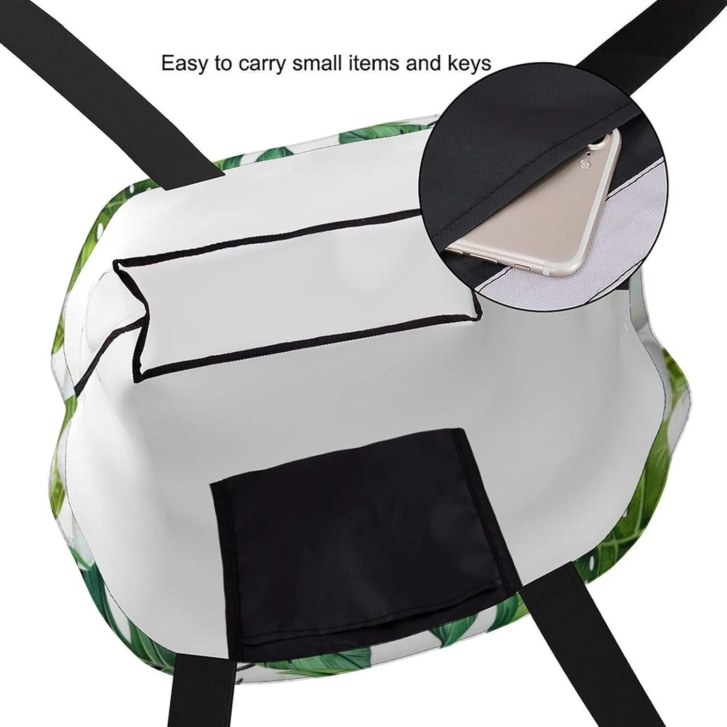 Canvas Tote Bag Large Women Casual Shoulder Bag Handbag Reusable Beach Shopping Grocery Bag For Outdoors
