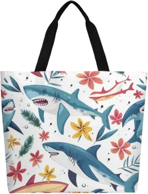 Canvas Tote Bag Large Women Casual Shoulder Bag Handbag Reusable Beach Shopping Grocery Bag For Outdoors