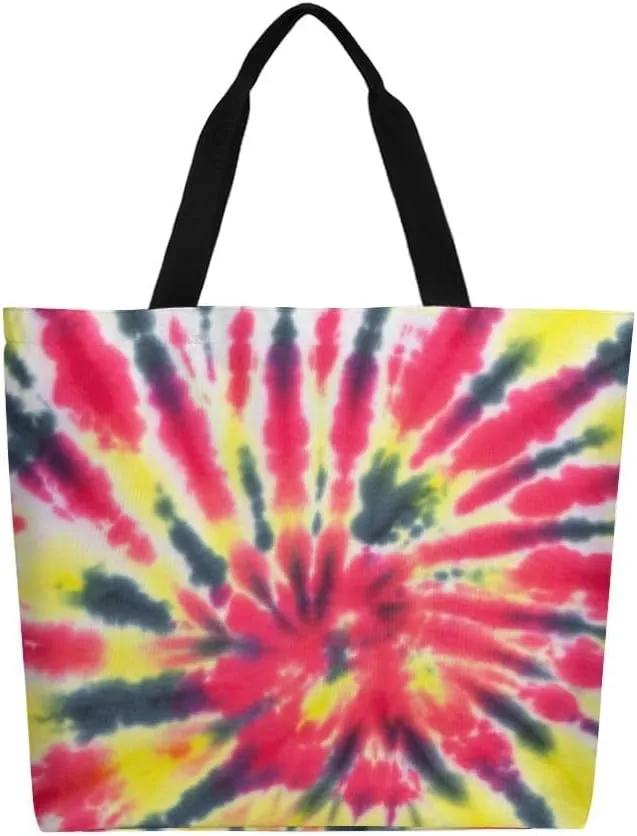 Canvas Tote Bag Large Women Casual Shoulder Bag Handbag Reusable Beach Shopping Grocery Bag For Outdoors