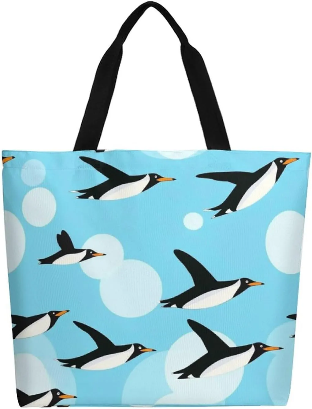 Canvas Tote Bag Large Women Casual Shoulder Bag Handbag Reusable Beach Shopping Grocery Bag For Outdoors