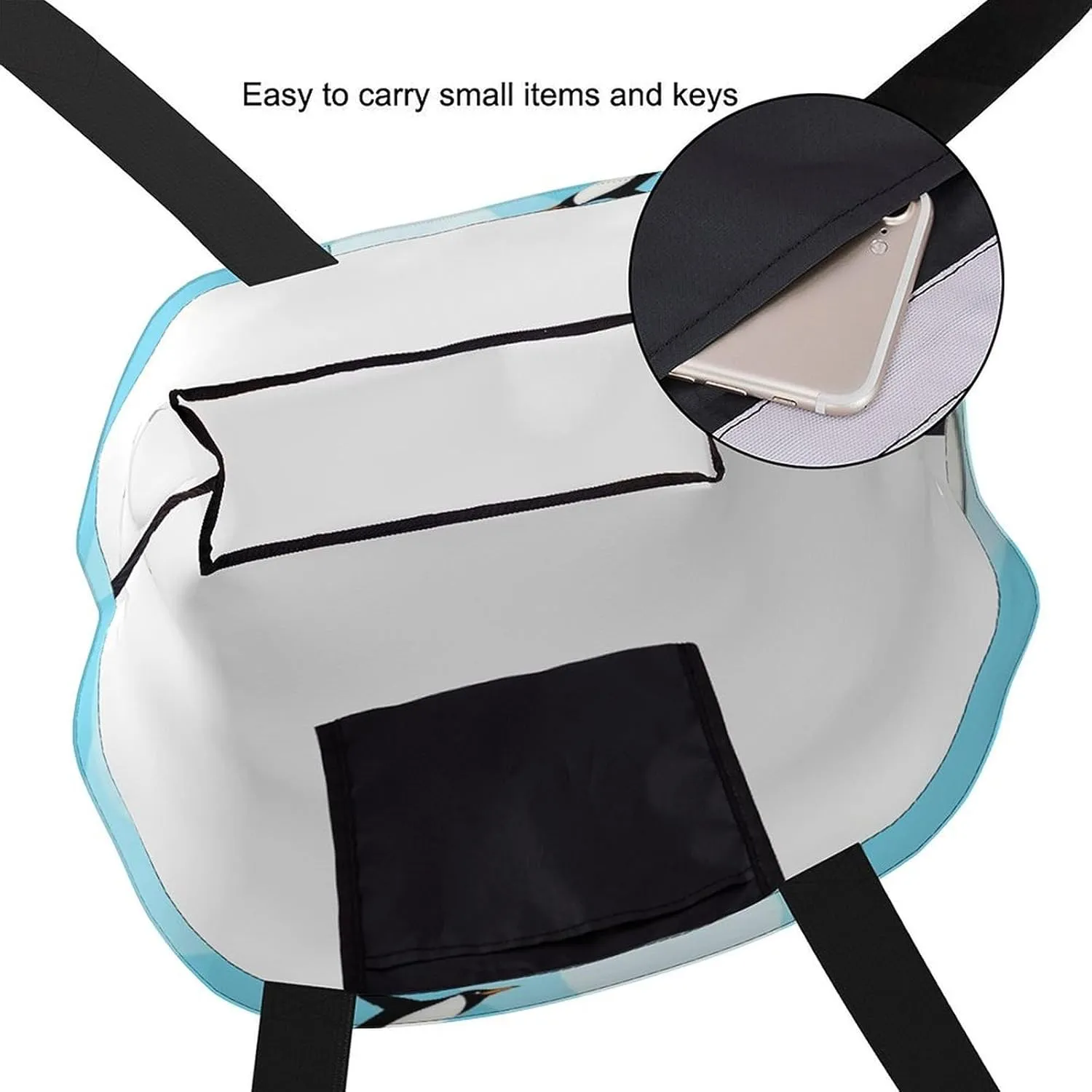 Canvas Tote Bag Large Women Casual Shoulder Bag Handbag Reusable Beach Shopping Grocery Bag For Outdoors