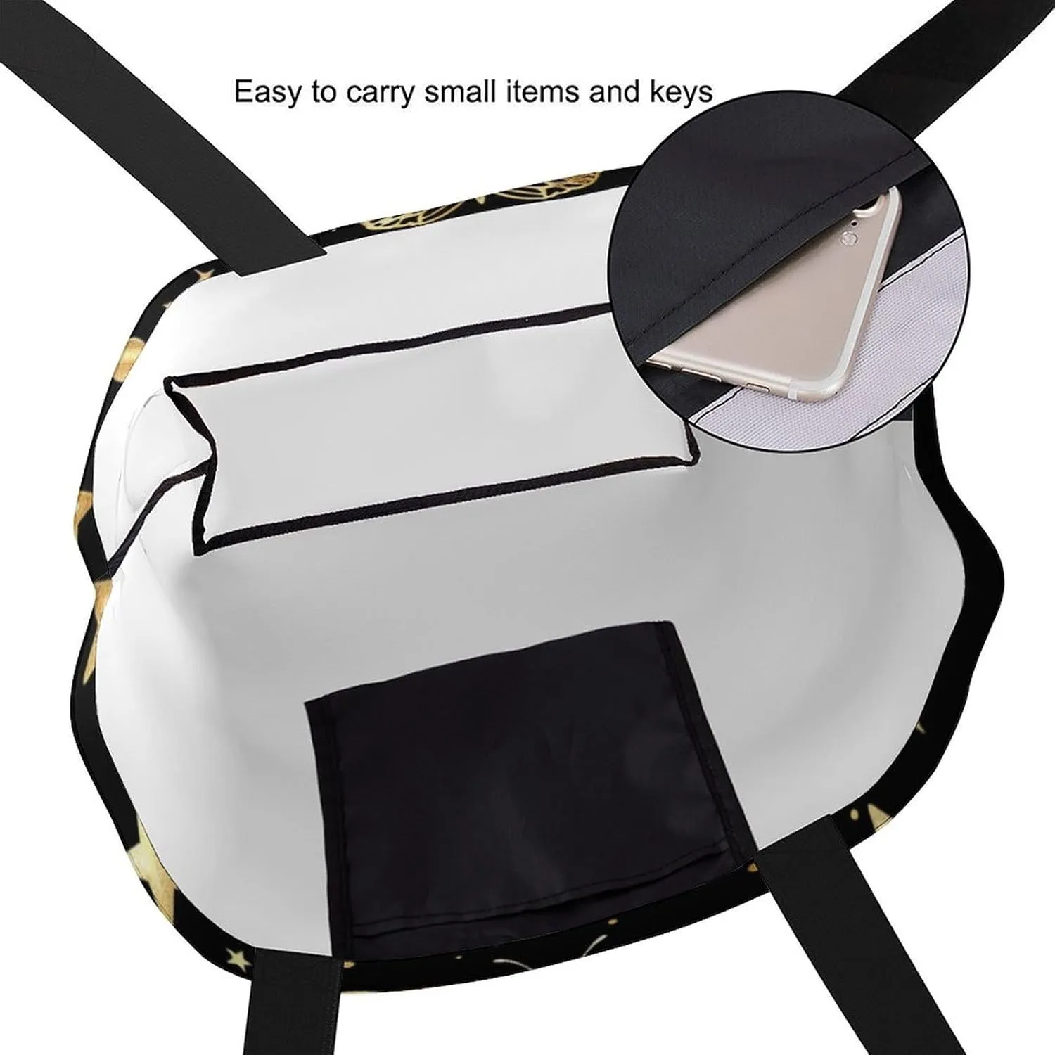 Canvas Tote Bag Large Women Casual Shoulder Bag Handbag Reusable Beach Shopping Grocery Bag For Outdoors