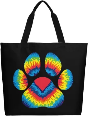 Canvas Tote Bag Large Women Casual Shoulder Bag Handbag Reusable Beach Shopping Grocery Bag For Outdoors