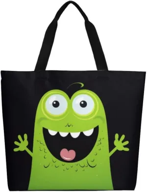 Canvas Tote Bag Large Women Casual Shoulder Bag Handbag Reusable Beach Shopping Grocery Bag For Outdoors