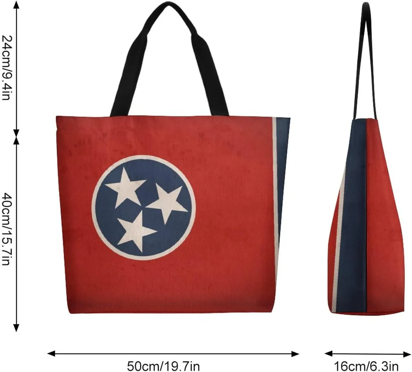 Canvas Tote Bag Large Women Casual Shoulder Bag Handbag Reusable Beach Shopping Grocery Bag For Outdoors