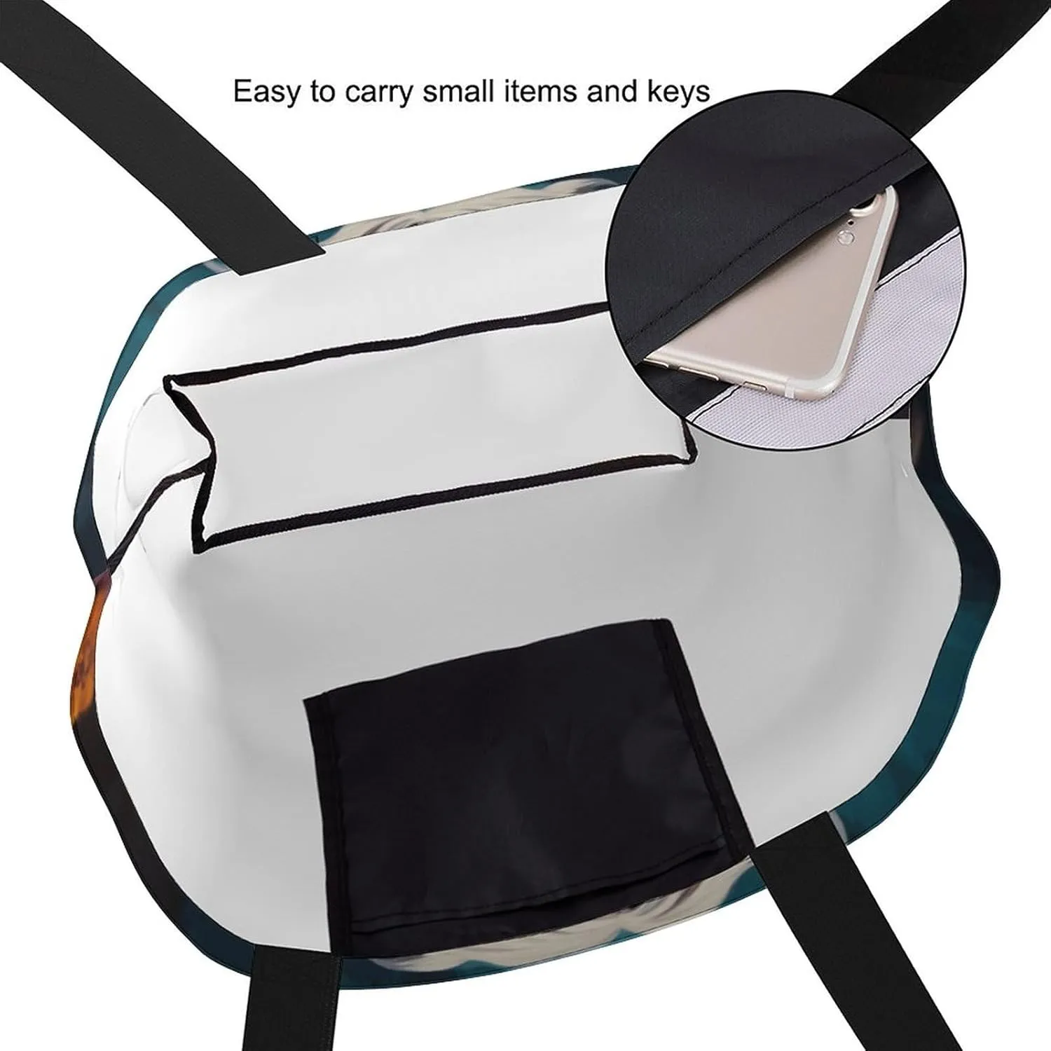 Canvas Tote Bag Large Women Casual Shoulder Bag Handbag Reusable Beach Shopping Grocery Bag For Outdoors