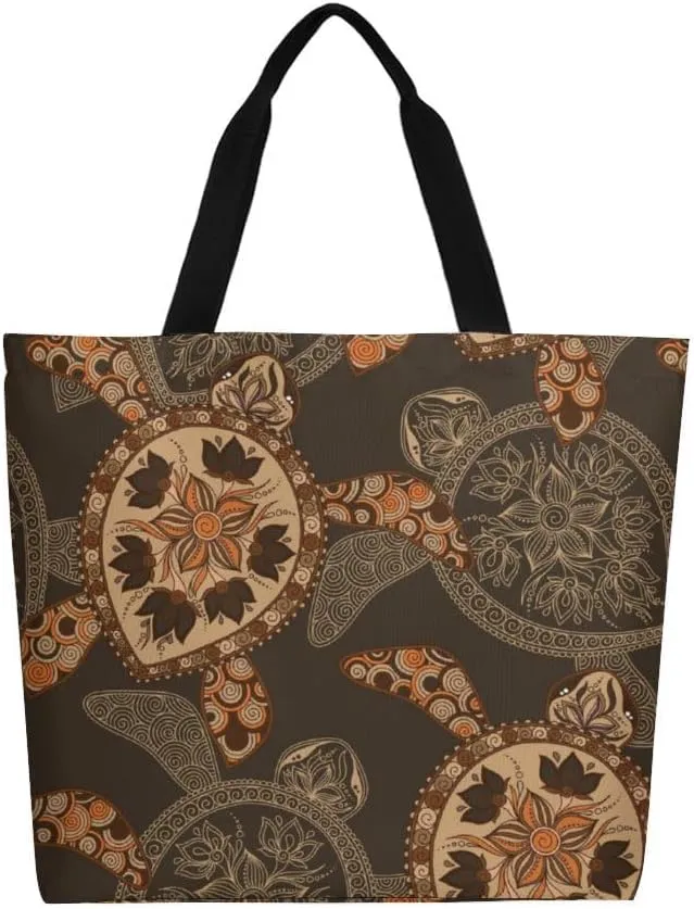 Canvas Tote Bag Large Women Casual Shoulder Bag Handbag Reusable Beach Shopping Grocery Bag For Outdoors