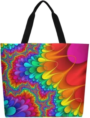 Canvas Tote Bag Large Women Casual Shoulder Bag Handbag Reusable Beach Shopping Grocery Bag For Outdoors