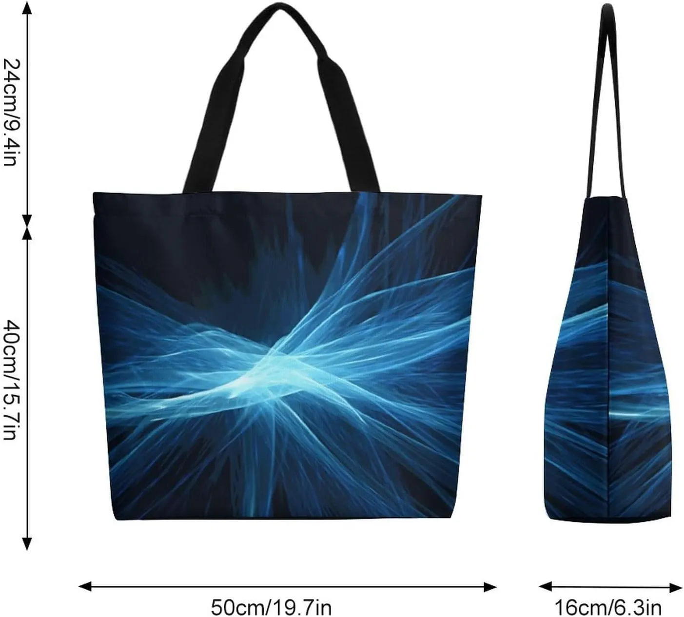 Canvas Tote Bag Large Women Casual Shoulder Bag Handbag Reusable Beach Shopping Grocery Bag For Outdoors