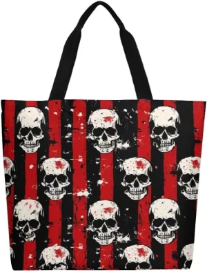 Canvas Tote Bag Large Women Casual Shoulder Bag Handbag Reusable Beach Shopping Grocery Bag For Outdoors