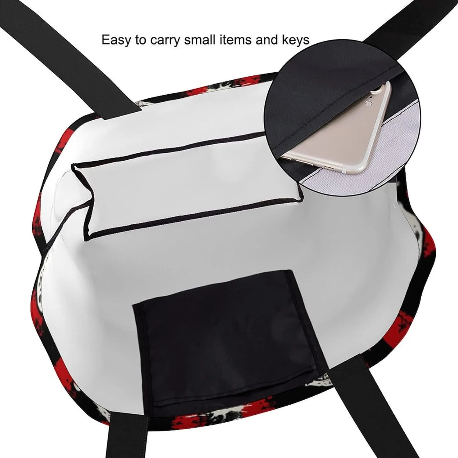 Canvas Tote Bag Large Women Casual Shoulder Bag Handbag Reusable Beach Shopping Grocery Bag For Outdoors