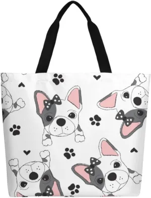 Canvas Tote Bag Large Women Casual Shoulder Bag Handbag Reusable Beach Shopping Grocery Bag For Outdoors