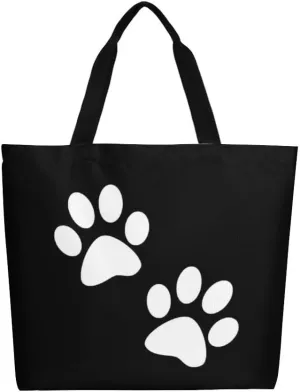 Canvas Tote Bag Large Women Casual Shoulder Bag Handbag Reusable Beach Shopping Grocery Bag For Outdoors
