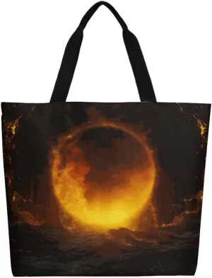 Canvas Tote Bag Large Women Casual Shoulder Bag Handbag Reusable Beach Shopping Grocery Bag For Outdoors