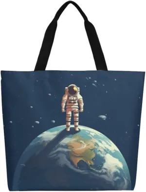 Canvas Tote Bag Large Women Casual Shoulder Bag Handbag Reusable Beach Shopping Grocery Bag For Outdoors