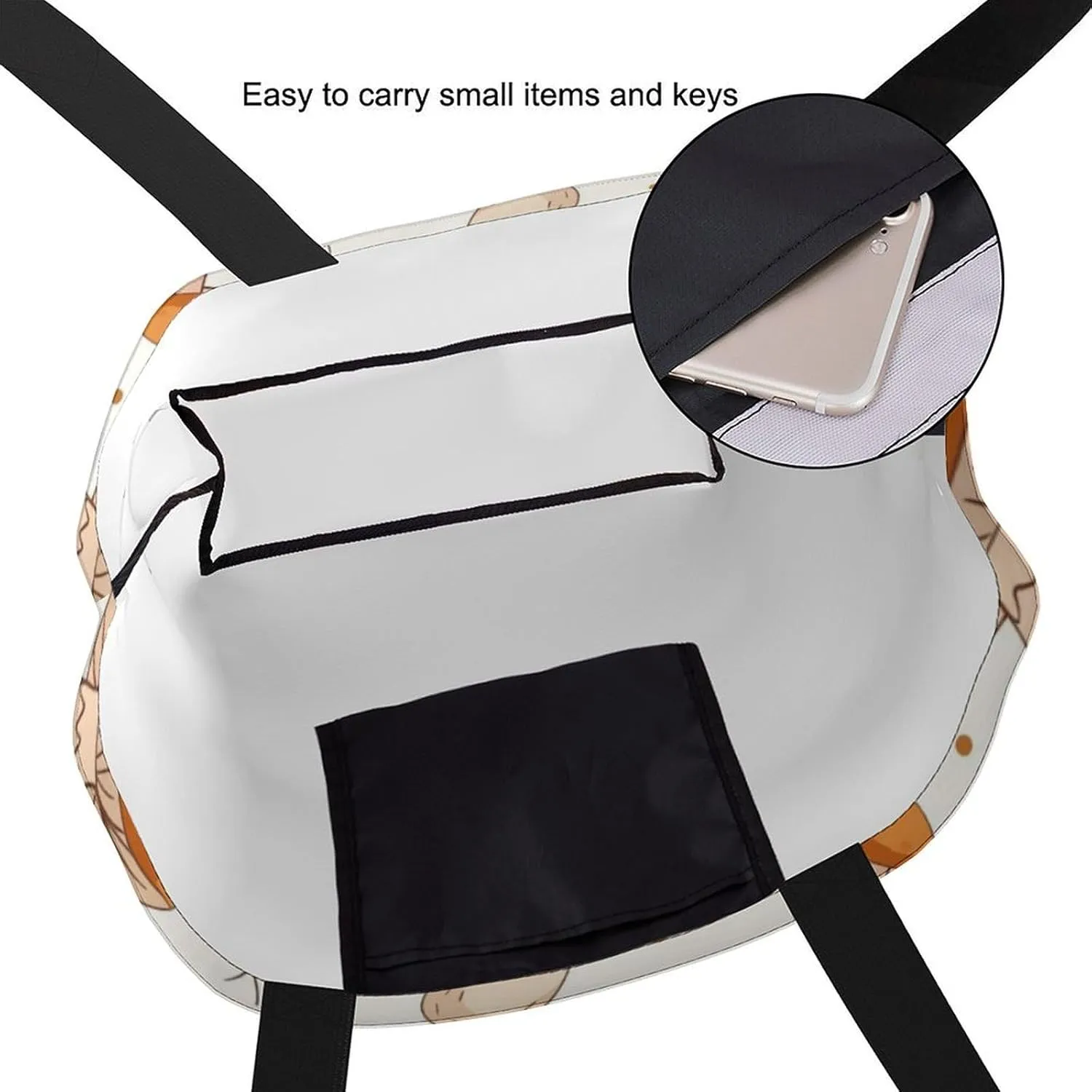 Canvas Tote Bag Large Women Casual Shoulder Bag Handbag Reusable Beach Shopping Grocery Bag For Outdoors