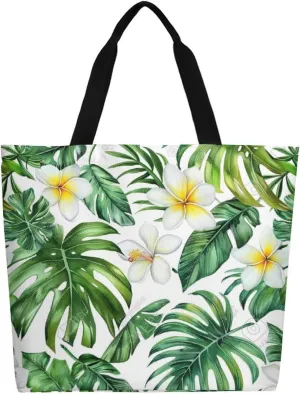Canvas Tote Bag Large Women Casual Shoulder Bag Handbag Reusable Beach Shopping Grocery Bag For Outdoors