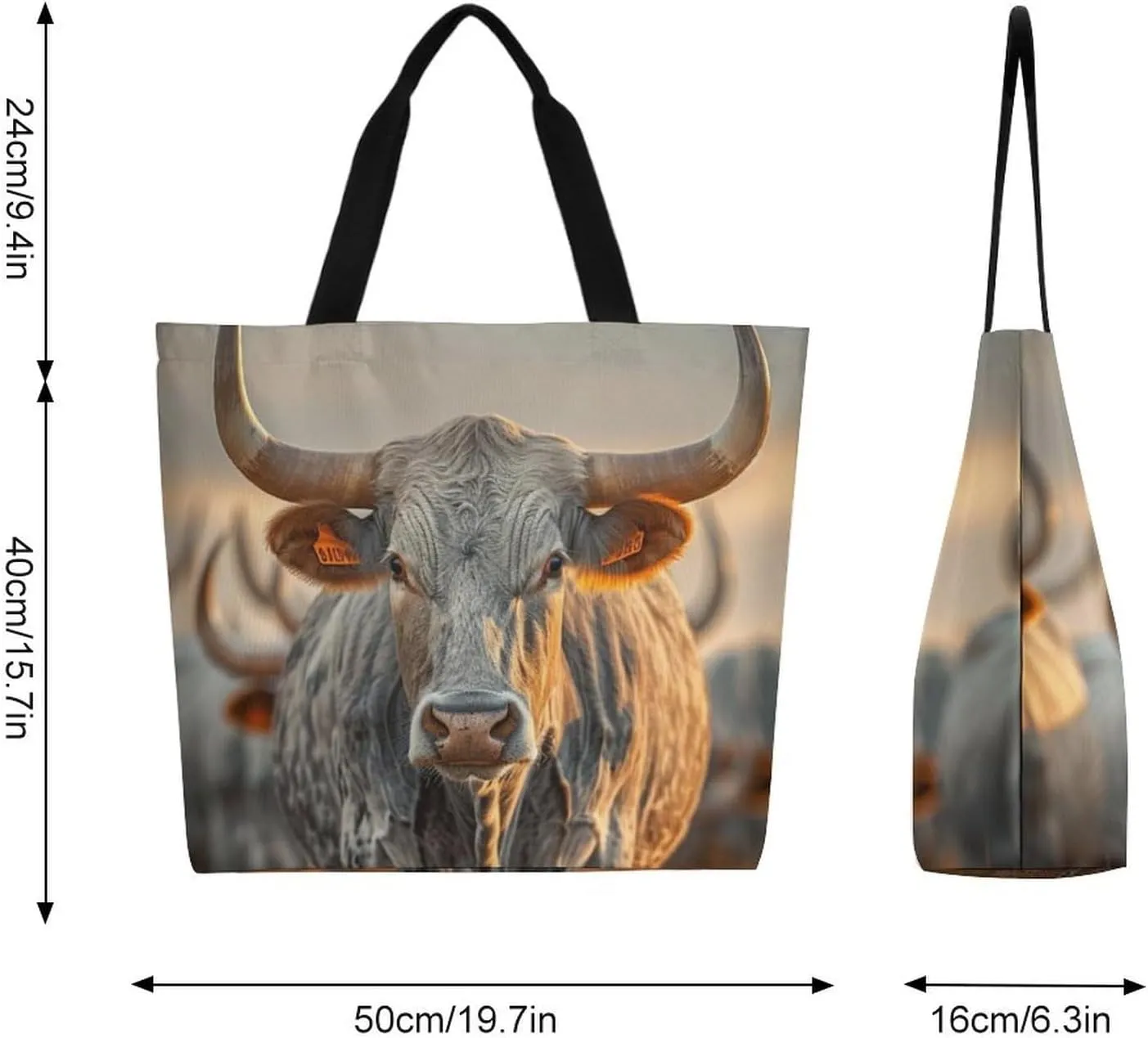 Canvas Tote Bag Large Women Casual Shoulder Bag Handbag Reusable Beach Shopping Grocery Bag For Outdoors