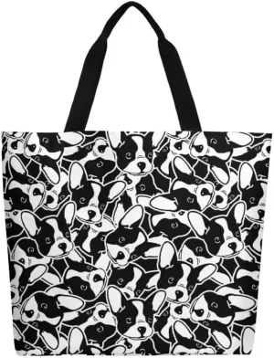 Canvas Tote Bag Large Women Casual Shoulder Bag Handbag Reusable Beach Shopping Grocery Bag For Outdoors