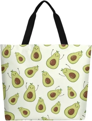 Canvas Tote Bag - Large Women's Casual Shoulder Handbag - Reusable Beach & Shopping Grocery Bag for Outdoors