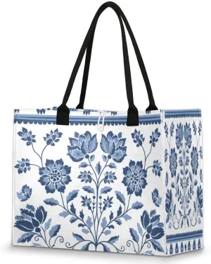 Canvas Tote Bags, Reusable Canvas Bags Use For Grocery Bags, Shopping Bags, Work, Daily Use