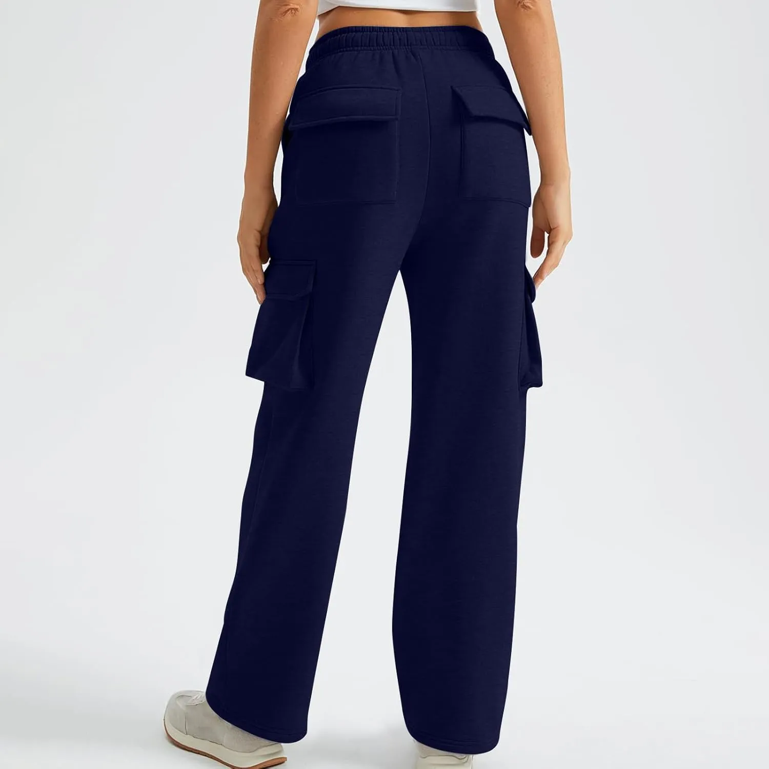 Cargo Sweatpants for Women Wide Leg Hiking Pants Women 2024 Fall Straight Lightweight Outdoor Sweatpants with Pockets
