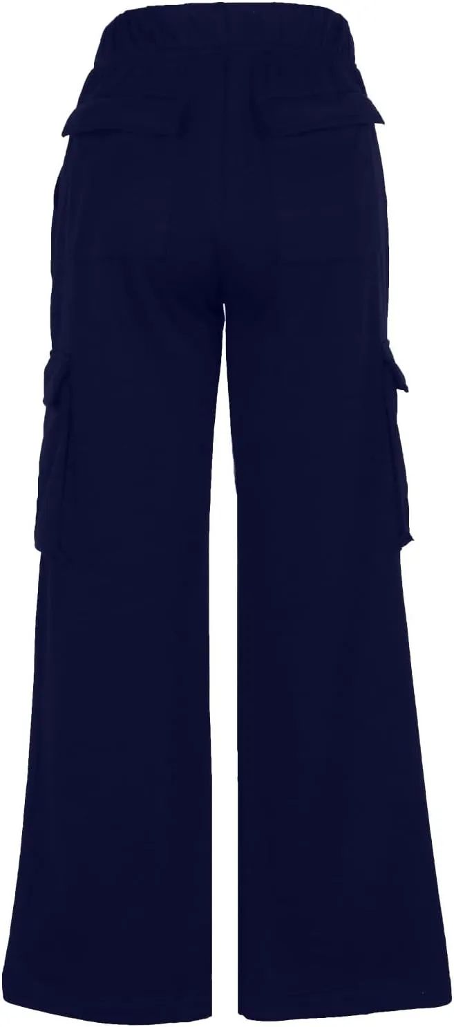 Cargo Sweatpants for Women Wide Leg Hiking Pants Women 2024 Fall Straight Lightweight Outdoor Sweatpants with Pockets
