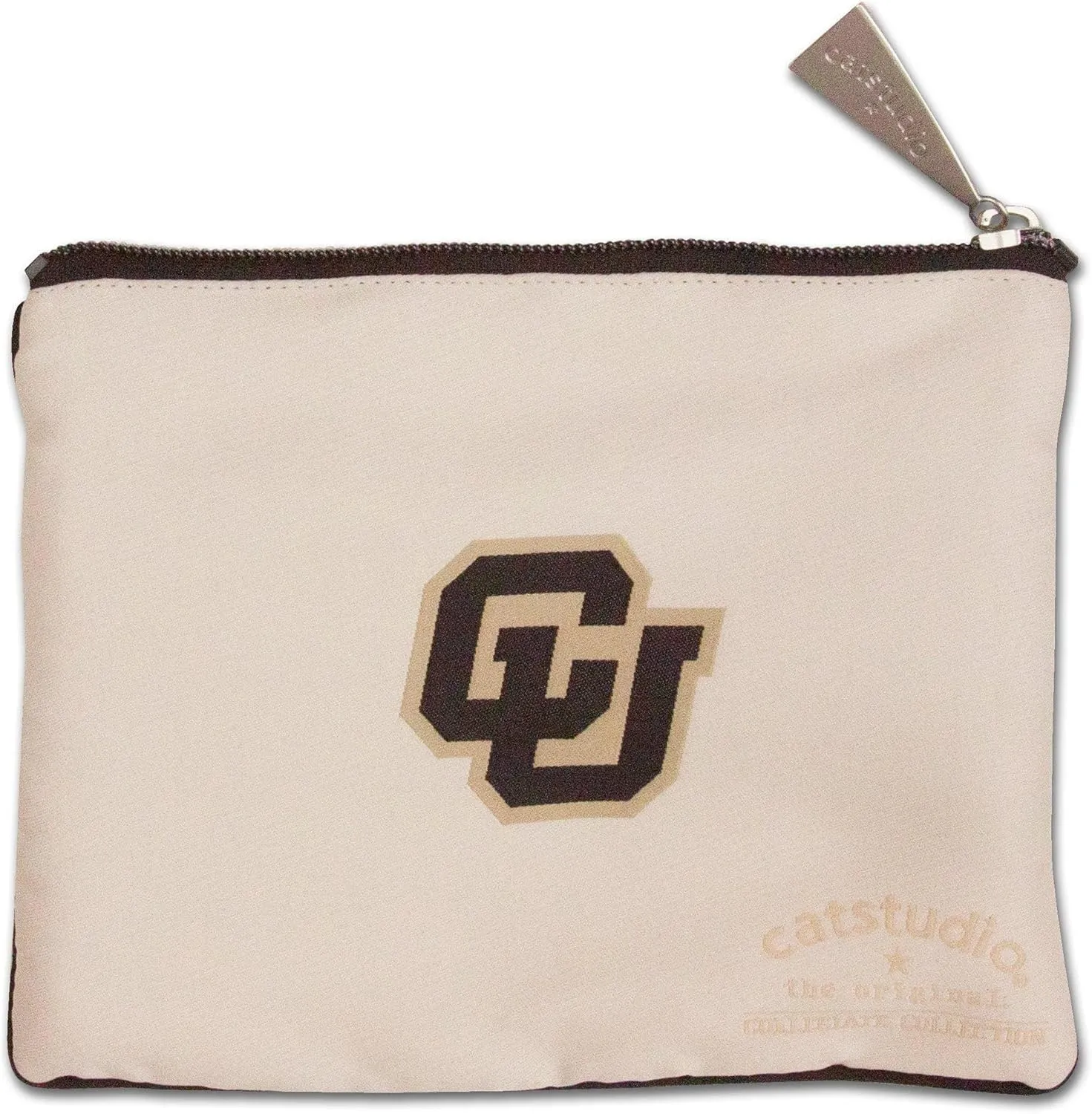 Catstudio Zipper Pouch, University of Colorado Boulder Travel Toiletry Bag, 5 x 7, Ideal Makeup Bag, Dog Treat Pouch, or Purse Pouch to Organize Supplies for Grads & Alumni