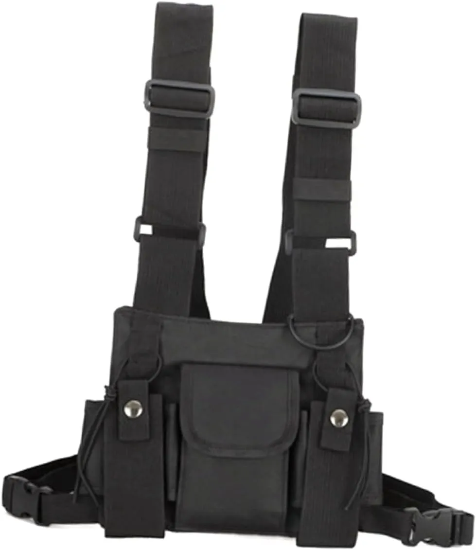 Chest Pack Crossbody Bag Multipurpose Daypack Pouch for Outdoor Activities Camping Fishing