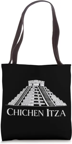 Chichen Itza Maya Civilization Mayan Pyramid Mexico Tote Bag